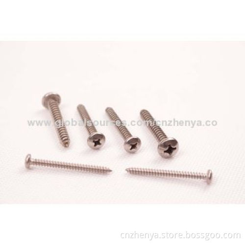 DIN 7505 Chipboard Screws, Made of Stainless Steel, Carbon Steel, Alloy Steel